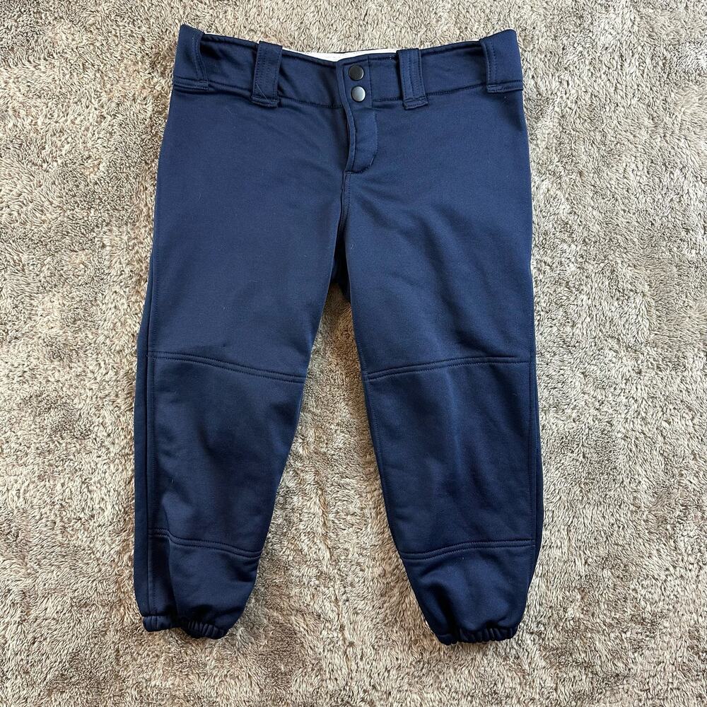 Willit Quilted Padding Navy Blue Softball Baseball Pants Girls XL Extra Large